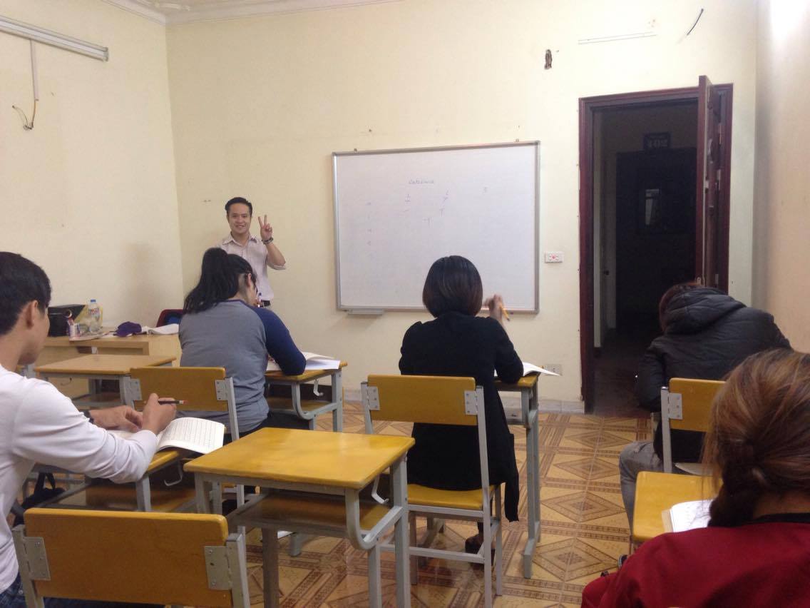 Lớp học tiếng Nhật tại Long Biên