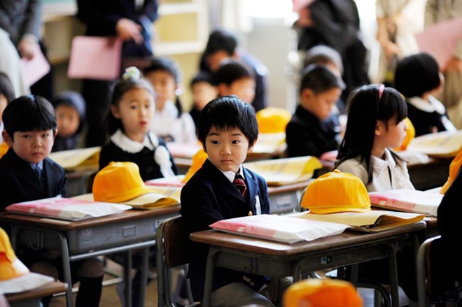 Tham gia lớp học tiếng Nhật cho trẻ em