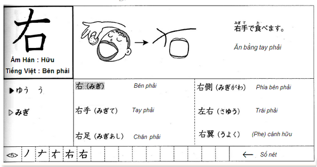 Cách viết chữ kanji trong tiếng Nhật