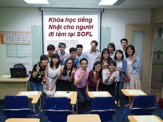 Khóa học tiếng Nhật cho người đi làm tại SOFL