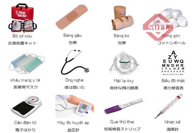 Khám phá ngay những từ vựng tiếng Nhật chuyên ngành Y dược (Phần 1)